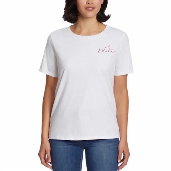 Ella Moss Women’s 100% cotton Tee, 2-pack buy 1 get 1 free mix and match NWOT - Picture 8 of 8